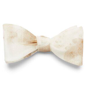 BNWT SS20 TITLE OF WORK POST BAUHAUS GOLD SHADOW BOW TIE